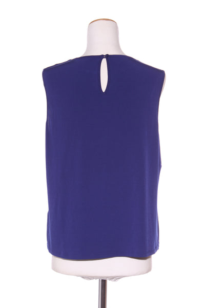 JACQUI.E - Cobalt pleat front sleeveless top! 14