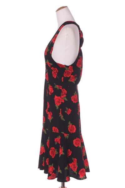 ATMOS & HERE (BN) Rose print midi dress! 14