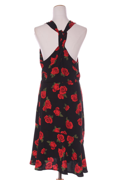 ATMOS & HERE (BN) Rose print midi dress! 14