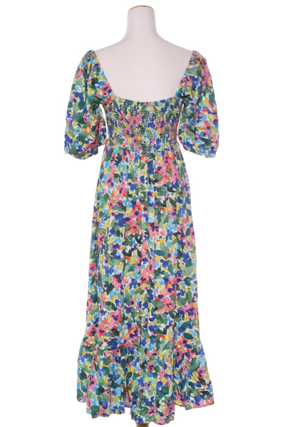 MAX - Watercolour organic cotton dress! 8-10