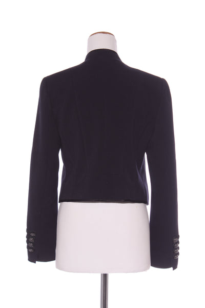 FOREVER NEW - Navy military crop jacket! 12