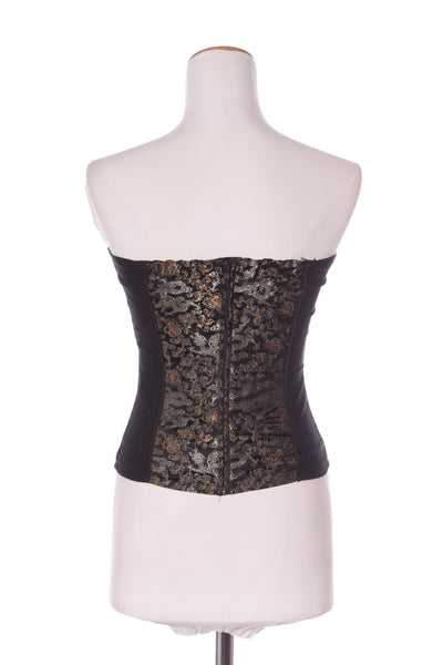 TRIP - Metallic dragon brocade corset! 10
