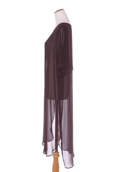 MOOCHI Faithfuls "Liberate" chocolate tabard tunic! 14