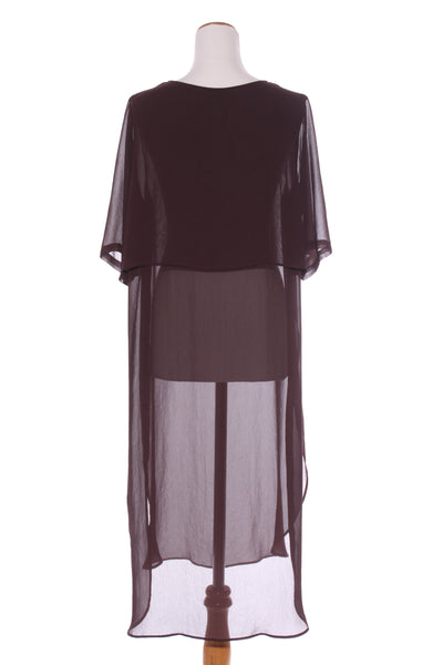 MOOCHI Faithfuls "Liberate" chocolate tabard tunic! 14