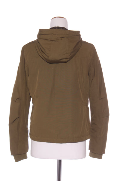 TOPSHOP - Khaki hooded jacket! 8-10