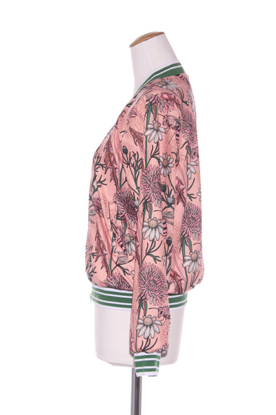 CHARLO - Floral + Hornet print bomber jacket! 10