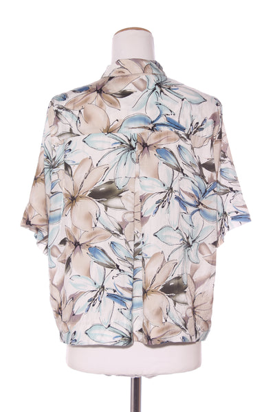 LEO + BE - Floral print short sleeve shirt! 12