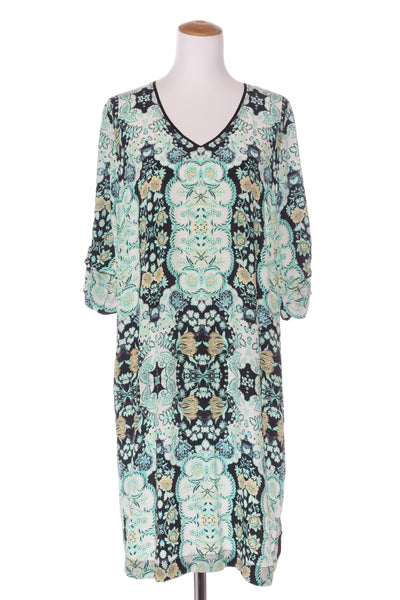 VERGE "Grace" printed rayon dress! 12