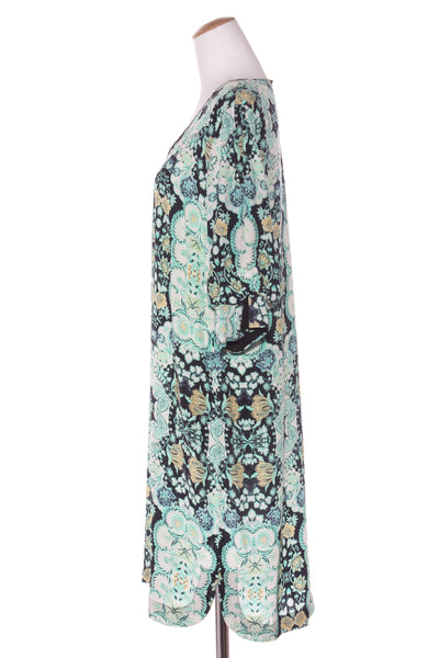 VERGE "Grace" printed rayon dress! 12