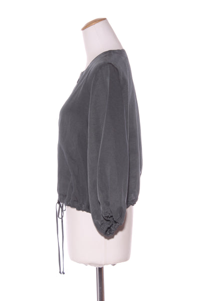 CUE (AU) Linen blend billow sleeve crop jacket! 12