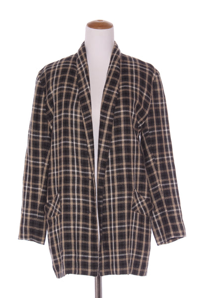Vintage wool blend plaid blazer! 12