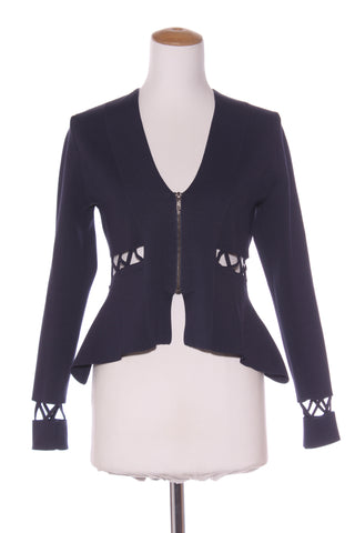 S.WALLIS - Ponte knit cut out detail  jacket! 12