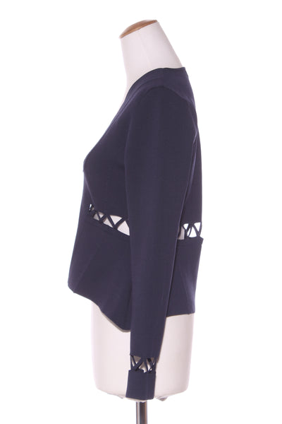 S.WALLIS - Ponte knit cut out detail  jacket! 12