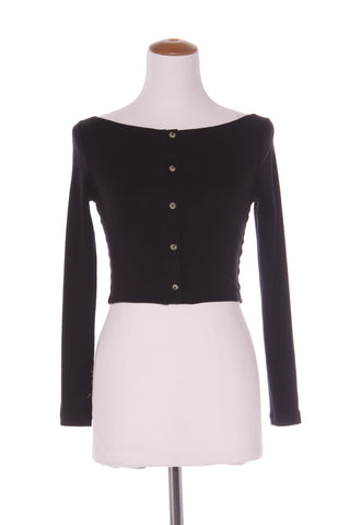 KOOKAI - Button front boat neck crop top! 10