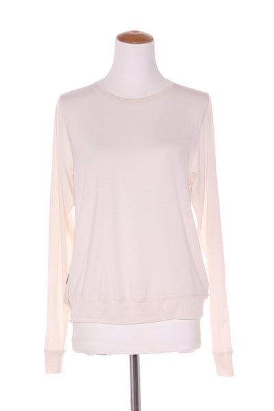 ICE BREAKER - Cream merino L/S top! 10-12