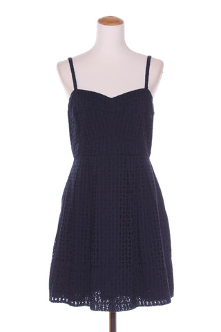 PORTMANS - Navy broiderie sweetheart dress! 12