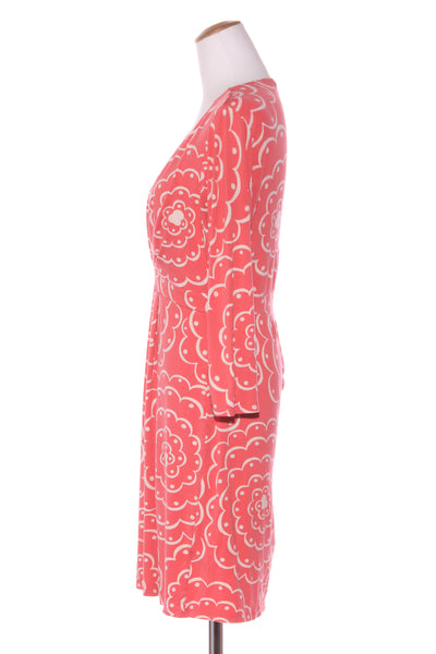 BODEN - Coral print viscose dress! 14
