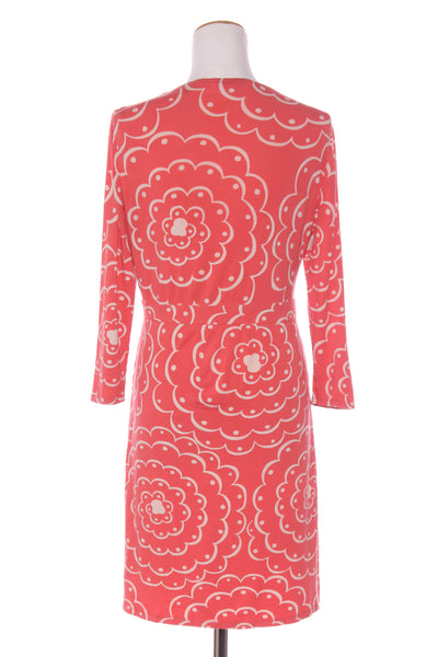 BODEN - Coral print viscose dress! 14