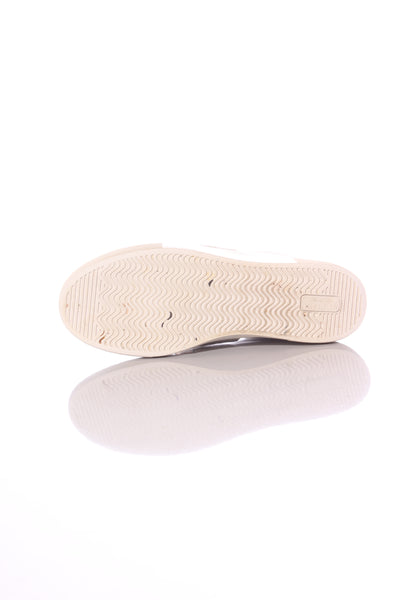 MI PIACI -  Gold chain white leather sneakers! 40