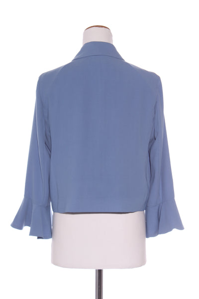 TOPSHOP - Flare sleeve crop jacket - Cornflower blue! 12