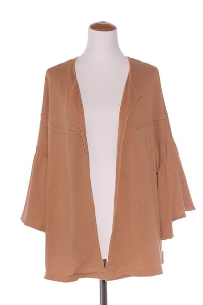 FOXWOOD - Caramel flare sleeve jacket! 14-16