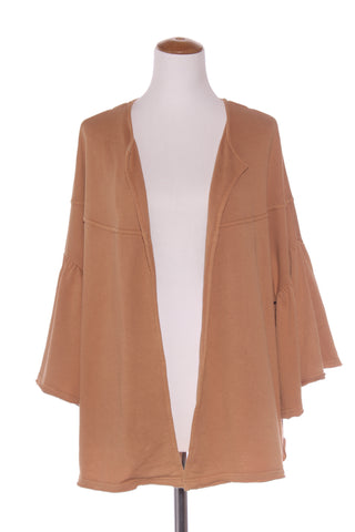 FOXWOOD - Caramel flare sleeve jacket! 14-16
