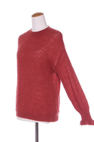 EMERGE - Wool + Mohair blend frill sleeve jumper! 12