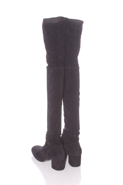 MAJE - Thigh high sleek leather boots! 8-8.5