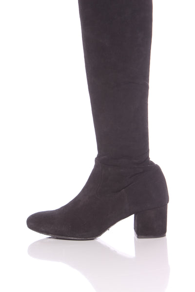 MAJE - Thigh high sleek leather boots! 8-8.5
