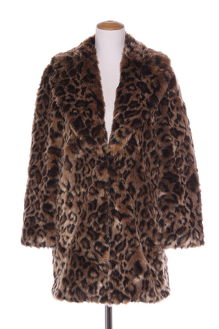 DECJUBA - Leopard print faux fur jacket! 10