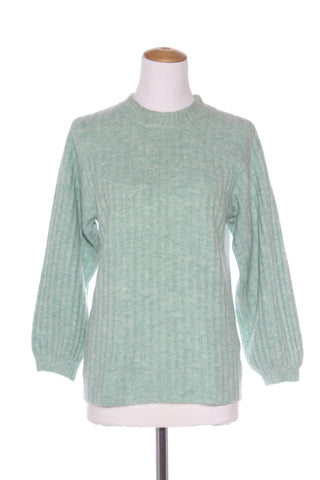 FEATHER & NOISE - Billow sleeve rib knit! 10-12
