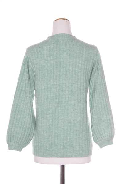 FEATHER & NOISE - Billow sleeve rib knit! 10-12