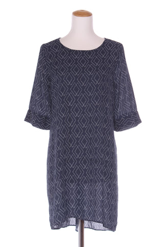 GLASSONS - Geo print navy tunic! 10