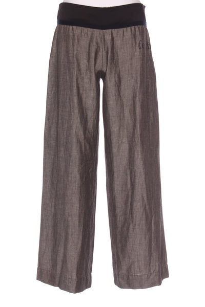 MILD RED (NZ) "Fourth Element" linen twill wide leg pant! 12