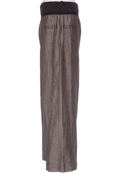 MILD RED (NZ) "Fourth Element" linen twill wide leg pant! 12