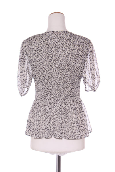 BILLIE the label - Silver thread shirred top! 14