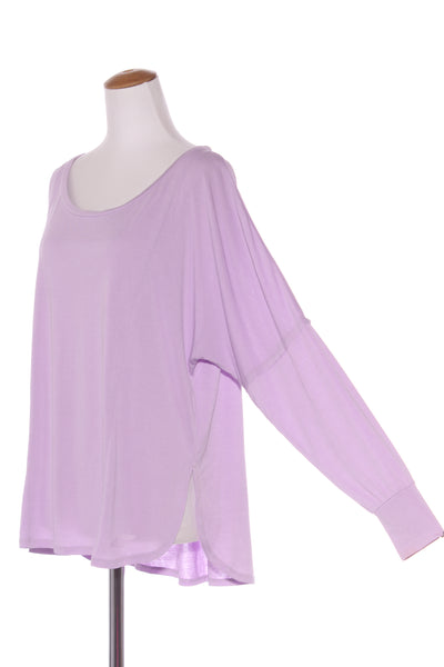 SWEAT REPUBLIC - Lilac top! 8-16