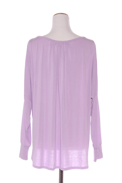 SWEAT REPUBLIC - Lilac top! 8-16