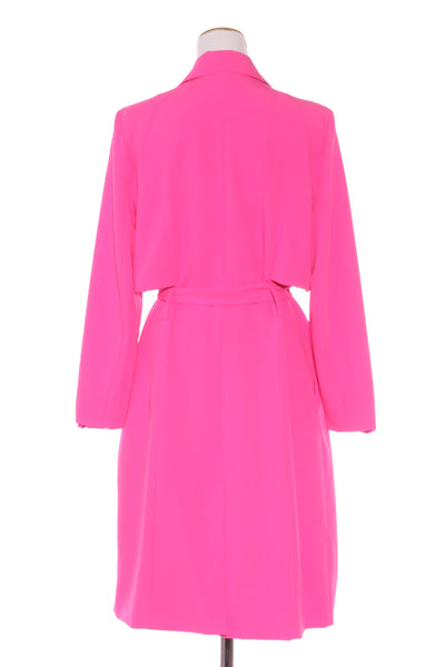 STELLA ROYAL - Fluro pink trench coat! 16