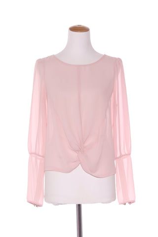 KETZ-KE - Blush twist front chiffon top! 12