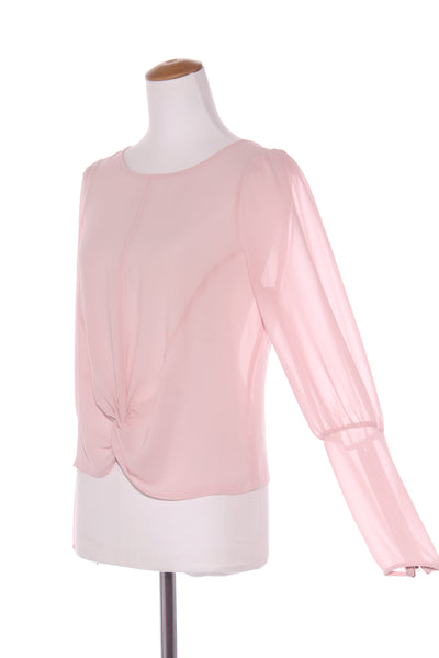 KETZ-KE - Blush twist front chiffon top! 12