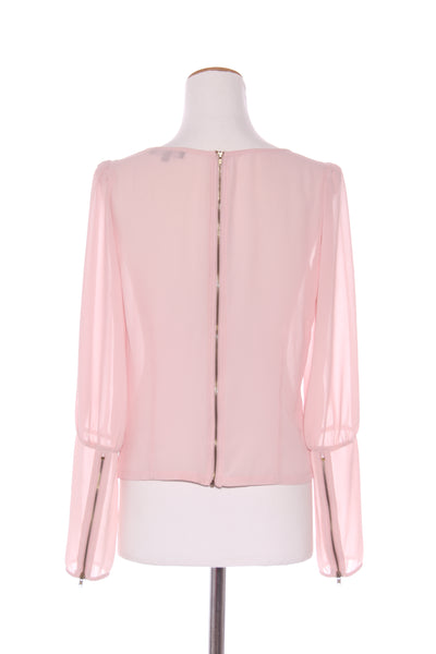 KETZ-KE - Blush twist front chiffon top! 12