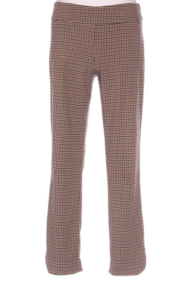 UP! (AU) Tan check pull on straight leg pant! 12