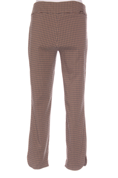 UP! (AU) Tan check pull on straight leg pant! 12