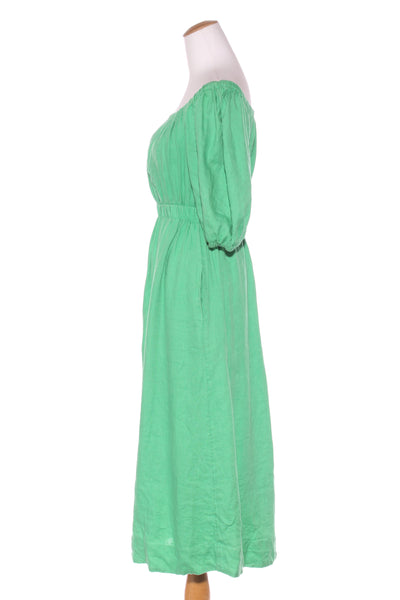 FOREVER NEW - Linen spring green midi dress! 10