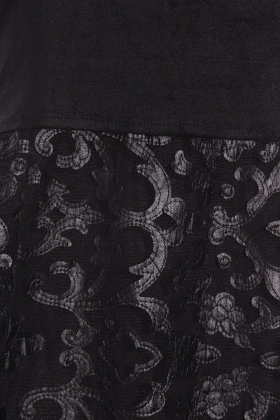 KING GIRLS - Applique mesh overlay dress! 12