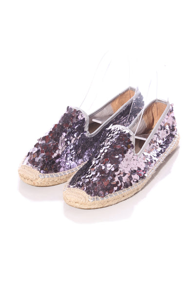 BRIARWOOD (LN) Sequin espadrille flats! 38