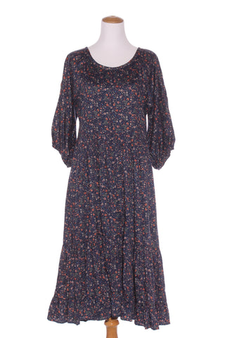 SLOAN (NZ) Handmade wildflower tiered midi dress! 12