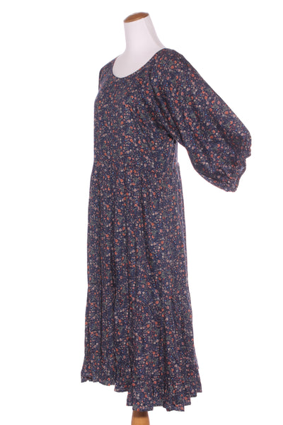 SLOAN (NZ) Handmade wildflower tiered midi dress! 12