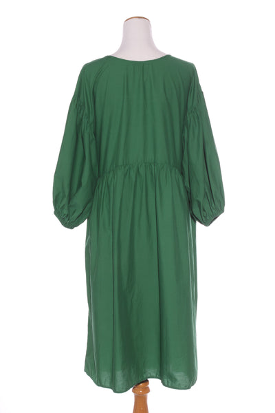 RICOCHET (NZ) Cali green wrap midi dress! 10-14